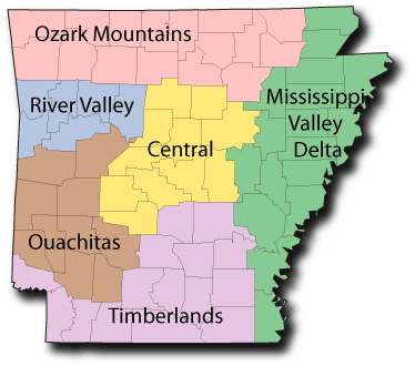 Arkansas Campgrounds, Arkansas Camping Locations